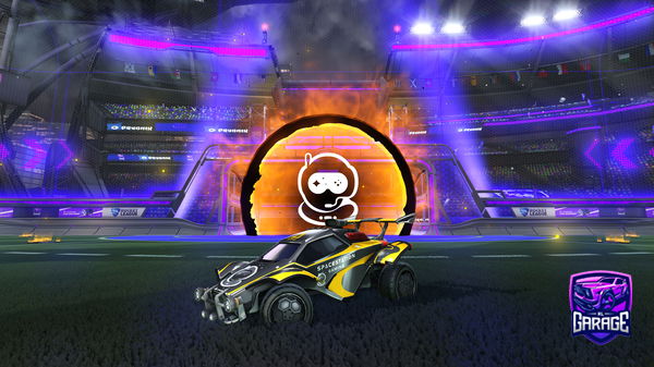 A Rocket League car design from messi66544