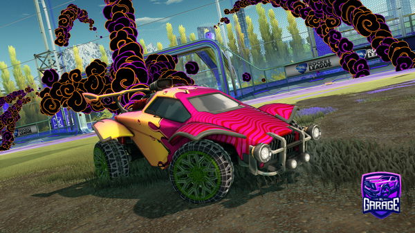 A Rocket League car design from Raimix