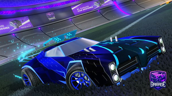 A Rocket League car design from KellieKool_OnRL