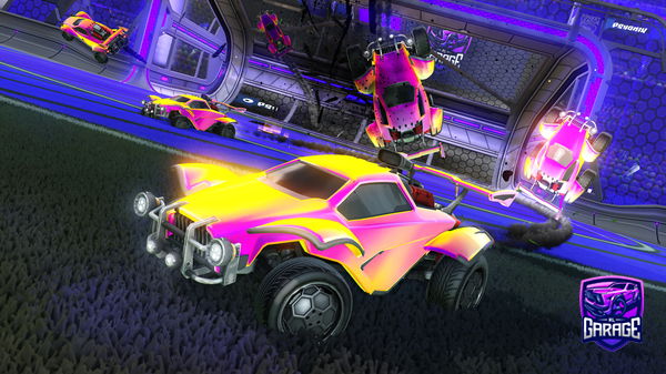 A Rocket League car design from GrantIsCool