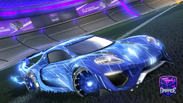 A Rocket League car design from teinstg3