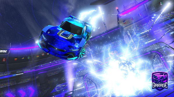 A Rocket League car design from supertopo08