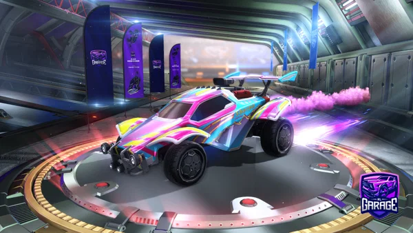 A Rocket League car design from Squisho2813