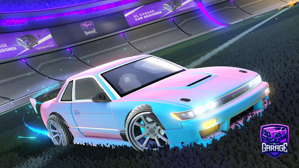 A Rocket League car design from rkle