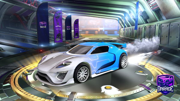 A Rocket League car design from V1P3RZ