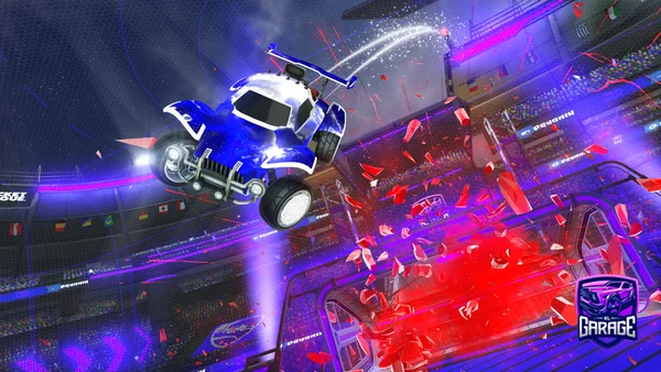 A Rocket League car design from PartyPineapple06