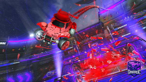 A Rocket League car design from ItzAlfzeu