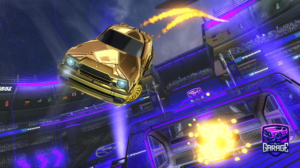 A Rocket League car design from rxptor9935