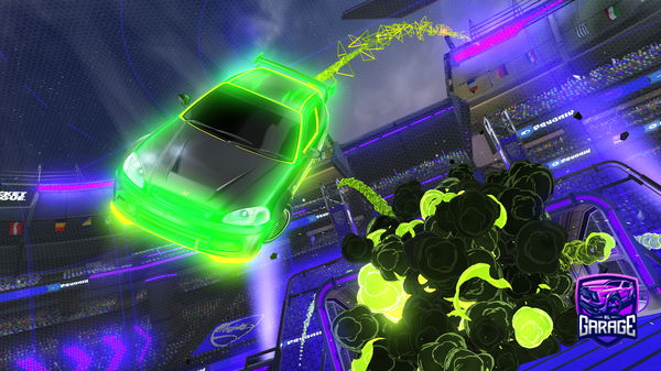 A Rocket League car design from Crispyyyy38