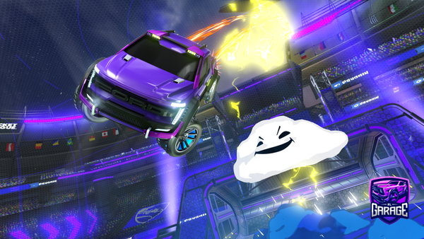 A Rocket League car design from Bewtbyyobot123