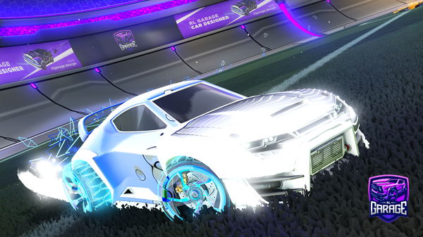 A Rocket League car design from munchy