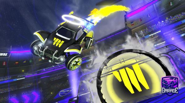 A Rocket League car design from PWR_Lunarz