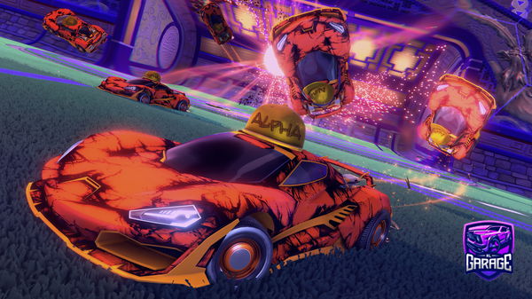 A Rocket League car design from Snymth