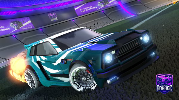 A Rocket League car design from Whutzephoque