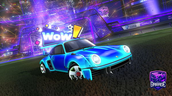 A Rocket League car design from EmiBlox_upbeatmonter