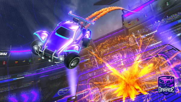 A Rocket League car design from tiatiakola