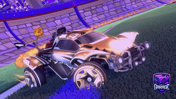 A Rocket League car design from h0wie