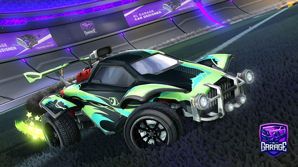 A Rocket League car design from CuttysSaucedx