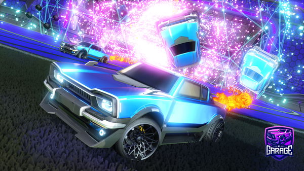 A Rocket League car design from bing_chilling209