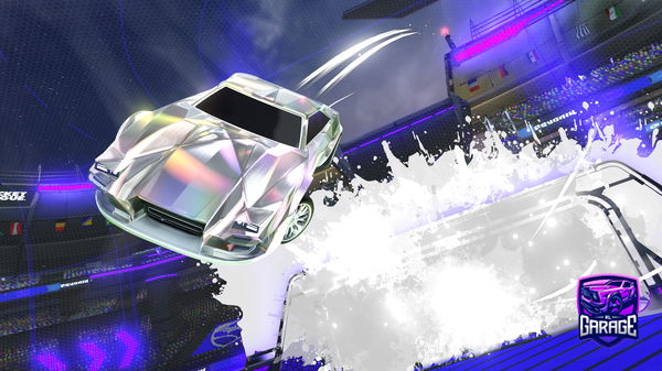 A Rocket League car design from Exovize