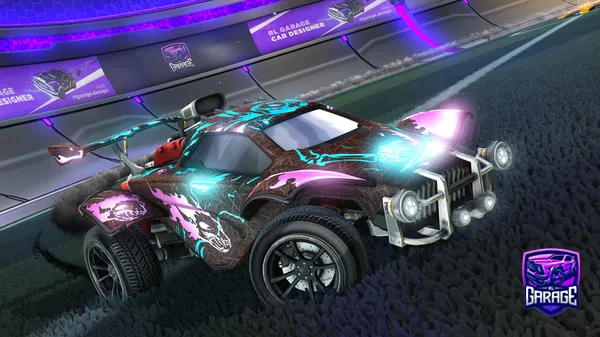 A Rocket League car design from RLGarage