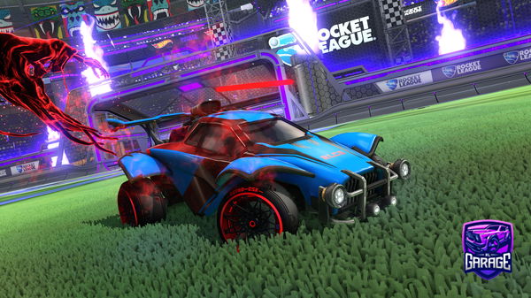 A Rocket League car design from h-a-m-m-y_xD