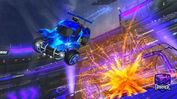 A Rocket League car design from ItzLithic