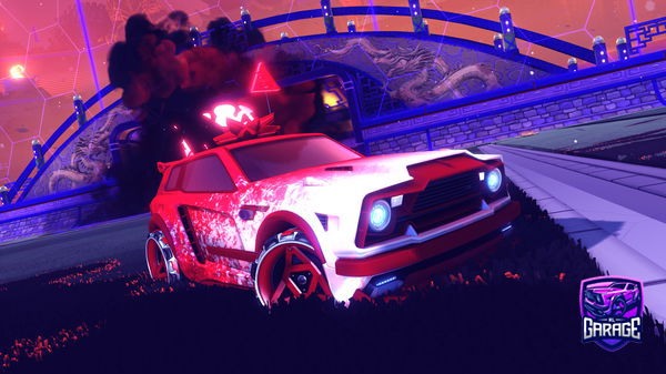 A Rocket League car design from prefix7481