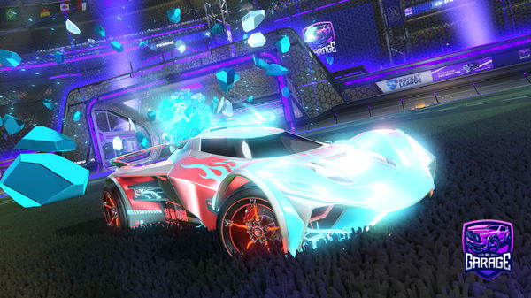 A Rocket League car design from CarFace