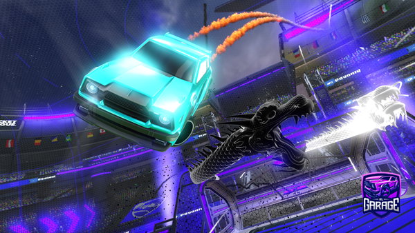 A Rocket League car design from Gramms-_-