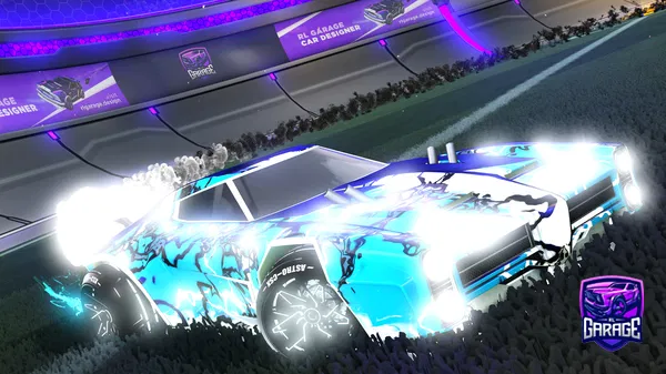 A Rocket League car design from SloMoJo_8