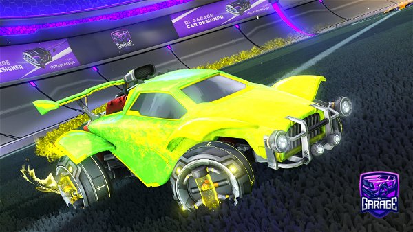 A Rocket League car design from Leviathan_Plays