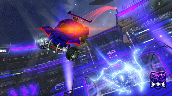 A Rocket League car design from sharktwo