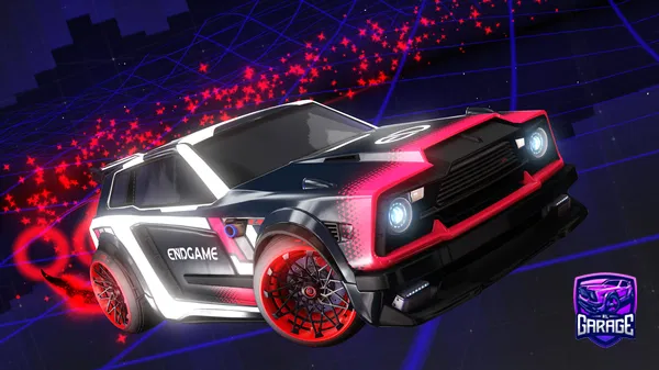 A Rocket League car design from H3av3nLee