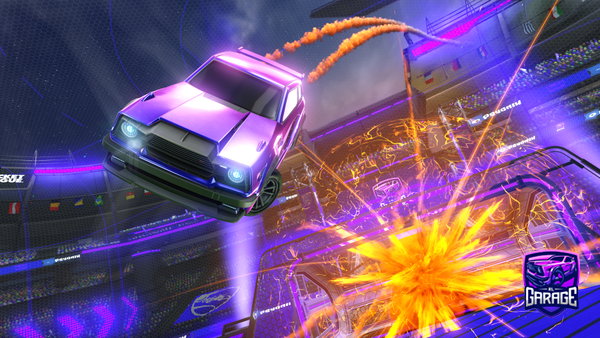 A Rocket League car design from AnikBoxedU