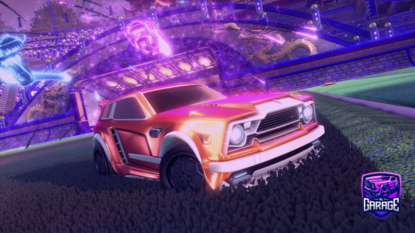 A Rocket League car design from ASGANDREI