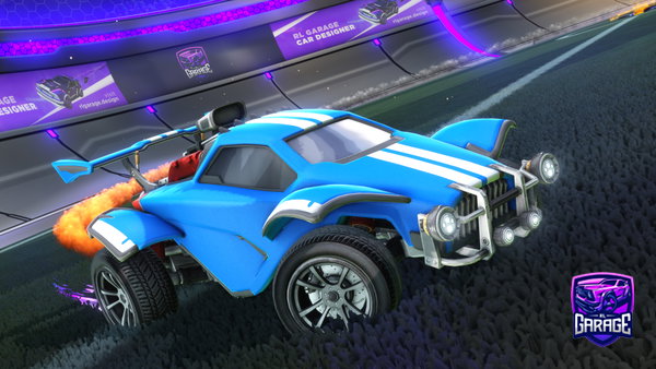 A Rocket League car design from w5nipes
