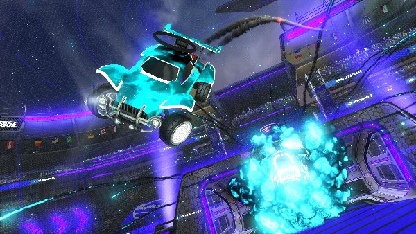 A Rocket League car design from cazzank
