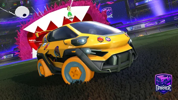 A Rocket League car design from Car-terrific