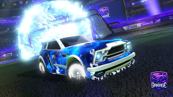 A Rocket League car design from miskkk