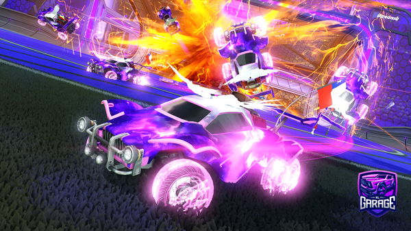 A Rocket League car design from Kathi