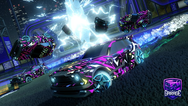 A Rocket League car design from Saimy