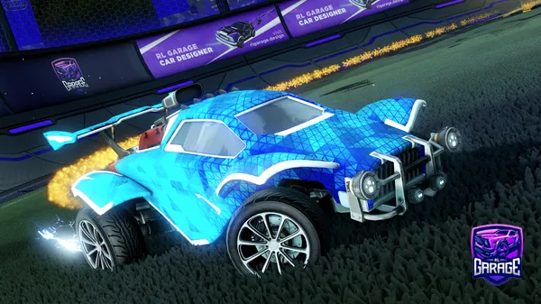 A Rocket League car design from Hunter_5442