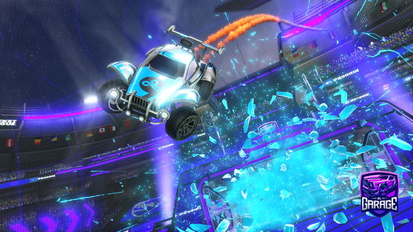 A Rocket League car design from Penguin_TTT