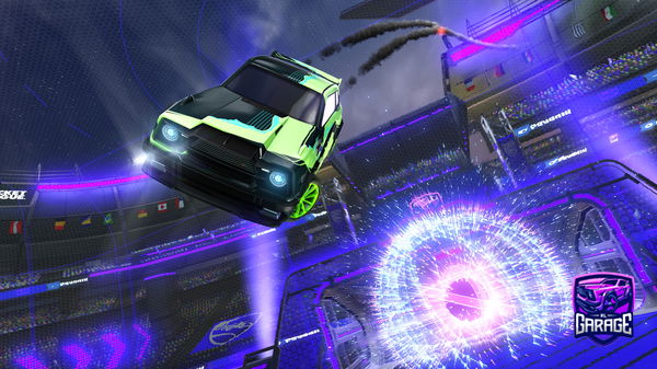 A Rocket League car design from mrschronos