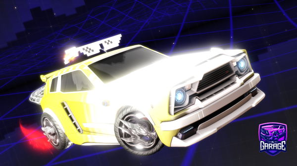 A Rocket League car design from ryderkinggamer