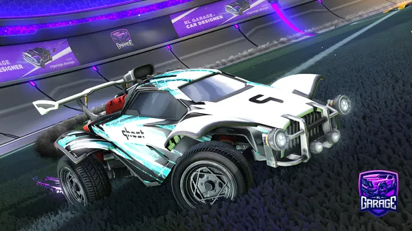 A Rocket League car design from hduo