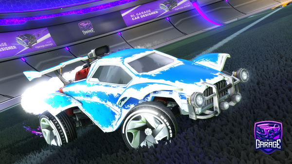 A Rocket League car design from lolboybig2