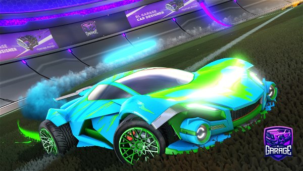 A Rocket League car design from Stretchulous