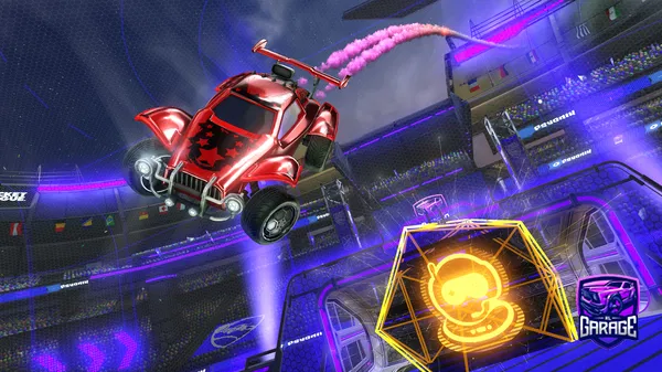 A Rocket League car design from RJTENTACION